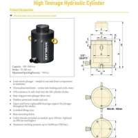 High Tonnage Hydraulic Cylinders 0