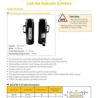 Aluminum Lock Nut Hydraulic Cylinders 0